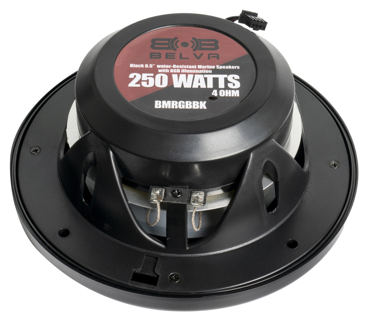 Black 500W 6.5" Marine Speakers with RGB R177253
