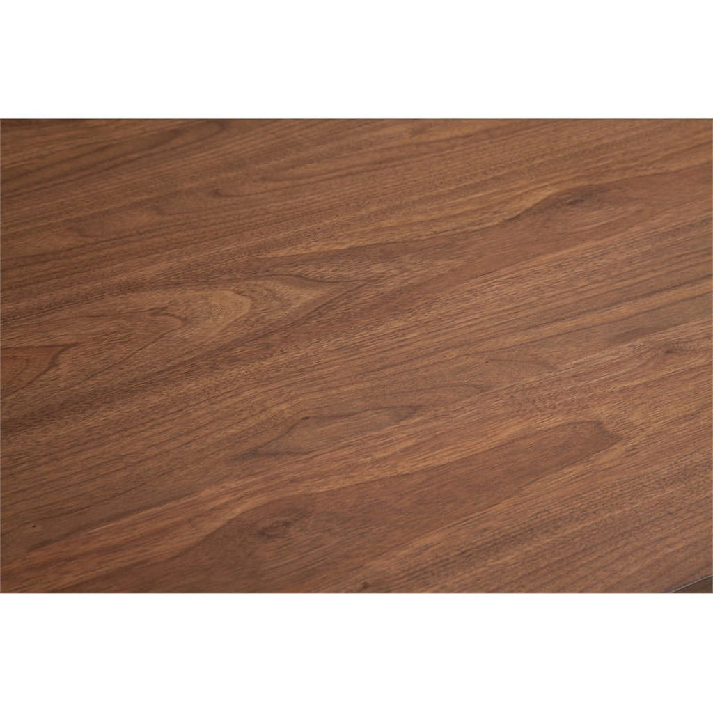 Brown Wood and Metal Desk A357053