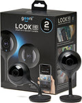 2 Pack 1080p HD Indoor Smart Security Camera with 2-Way Talk and Motion Detection E623126
