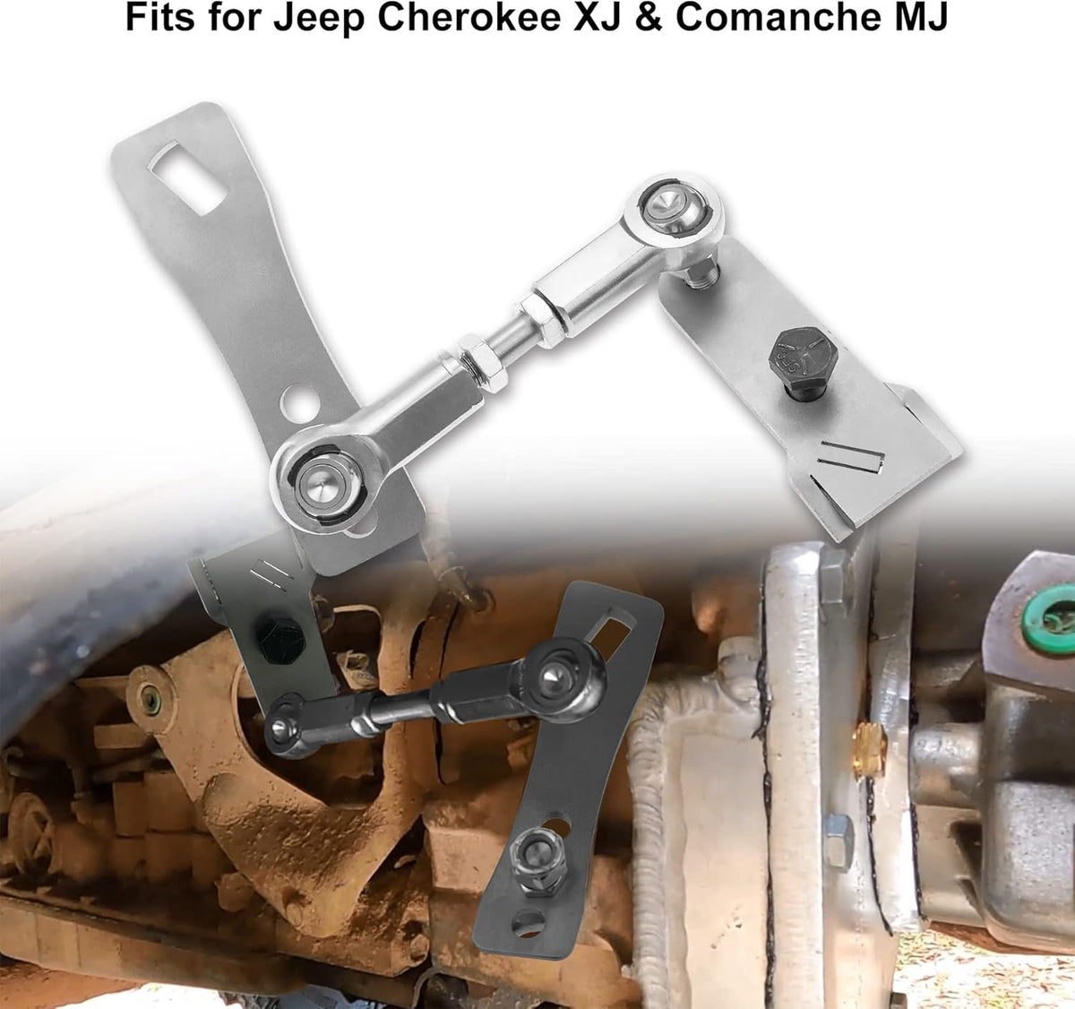 Transfer Case Linkage Kit Stainless Steel Pack of 2 V280413