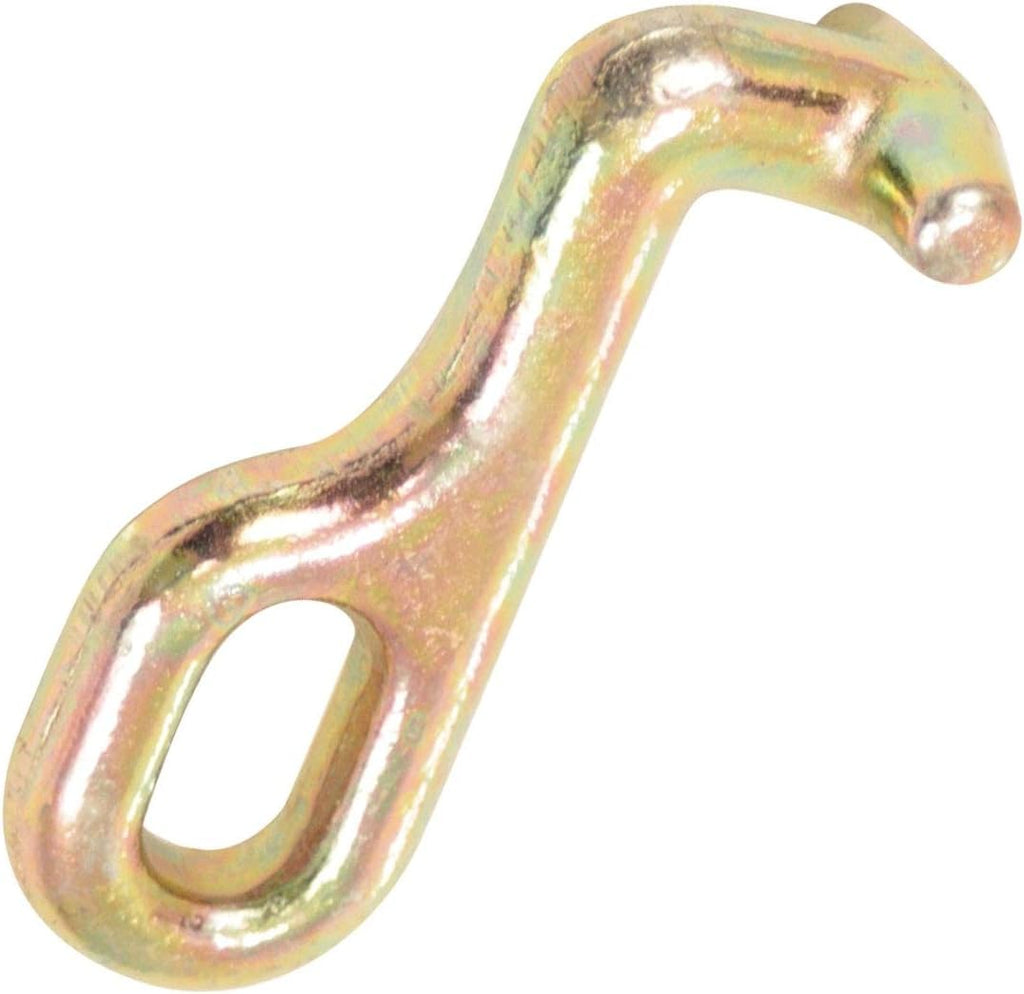 Tow Chain with 8 Inch Forged J Hook, Grade 70, 8 Foot, Pack of 2 S3530