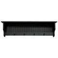 Pine Shelf with Pegs U905