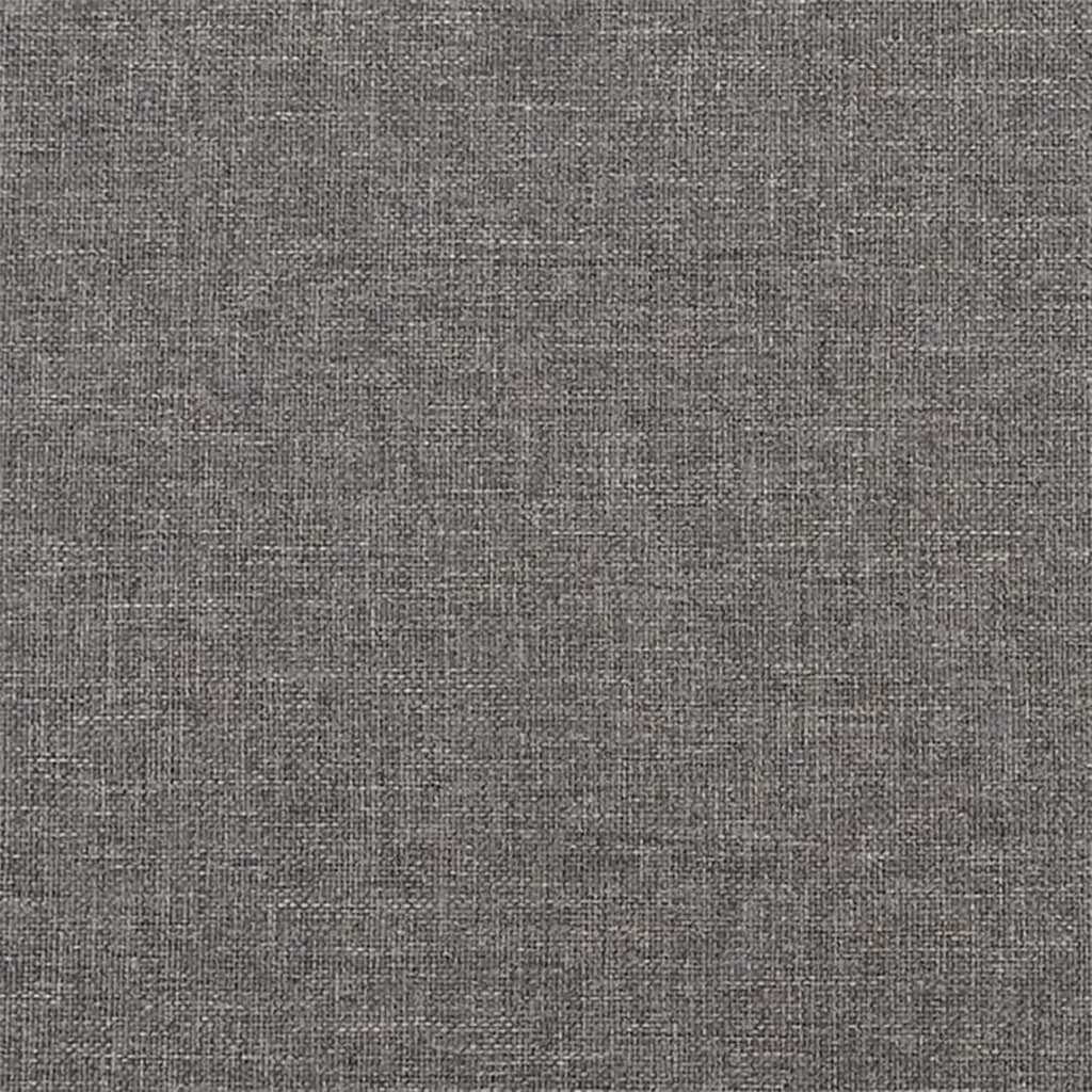 Dark Gray 2-Seater Fabric Sofa with Pillows and Cushions W111365