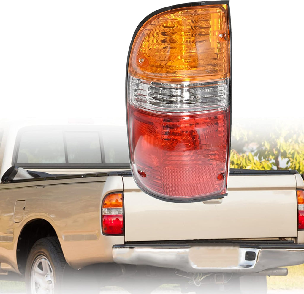 Rear Right Passenger Side Tail Light for 2001-2004 Toyota Tacoma Pack of 2 W75458