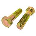 3/4-10 x 8 1/2 Hex Cap Screw Grade 8 Zinc Yellow Plated Steel 20 pcs S1514