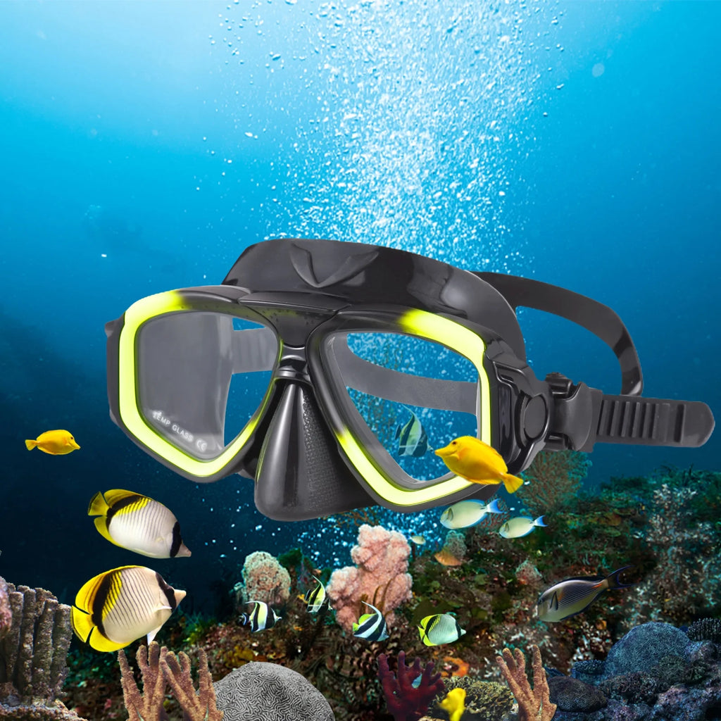 Dry Top Snorkel Set with Swim Snorkel Tube D49819