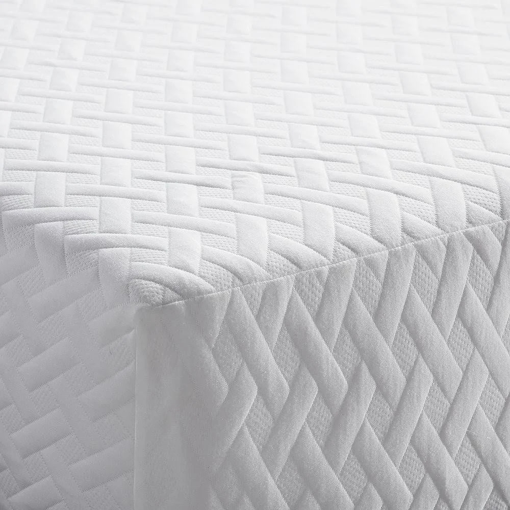 White Twin Gel Memory Foam Mattress P542