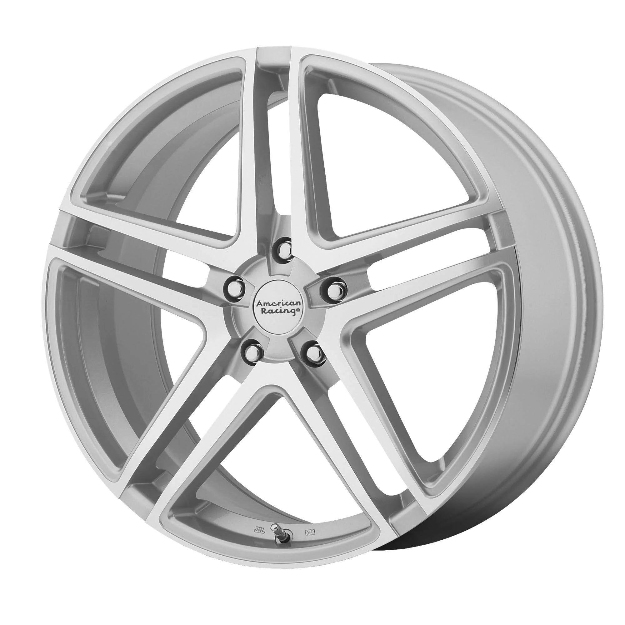 17x7.5 Silver Machined Wheel M782
