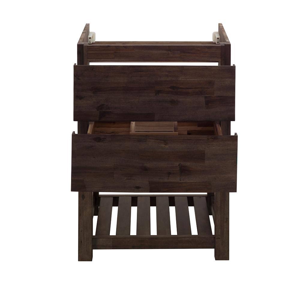 Floor Standing Open Bottom Bathroom Cabinet R69221