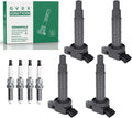 Iridium Spark Plugs and Ignition Coil Pack of 2 S249319