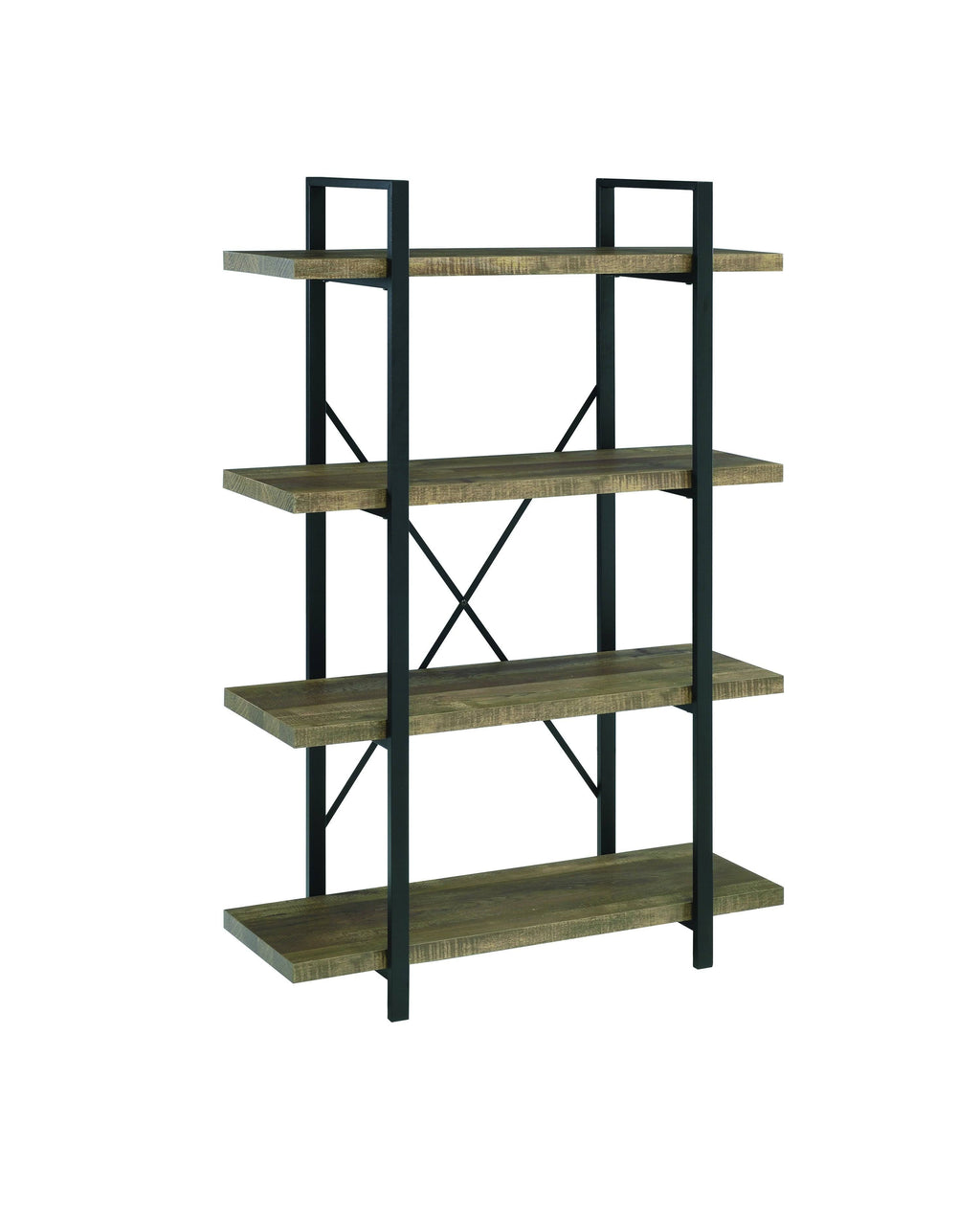 Rustic Oak Bookcase J586