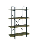 Rustic Oak Bookcase J586