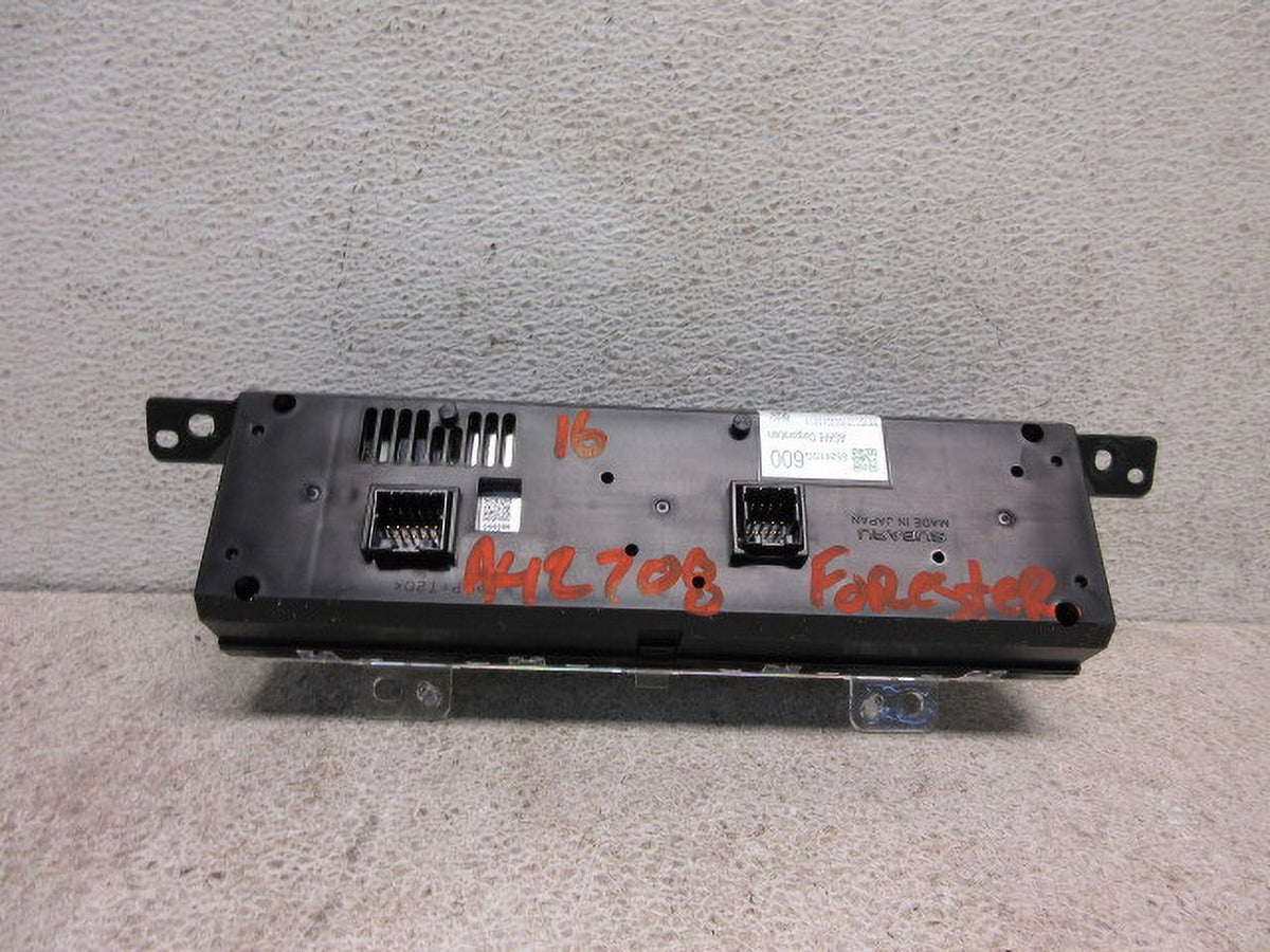 Pre-Owned 2016 Subaru Forester Clock & Temperature Information Display Screen OEM U1677