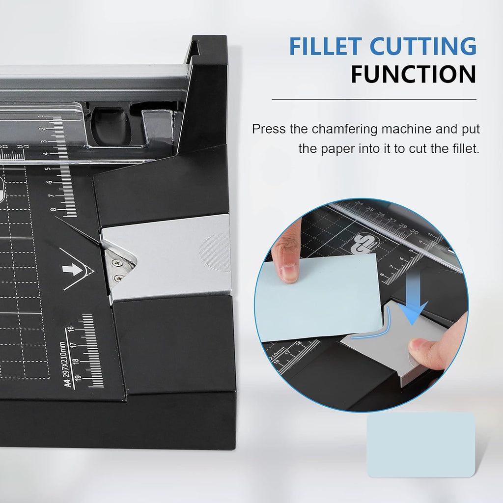 5-in-1 Paper Trimmer A4 Paper Cutter Portable Craft Cutter X730