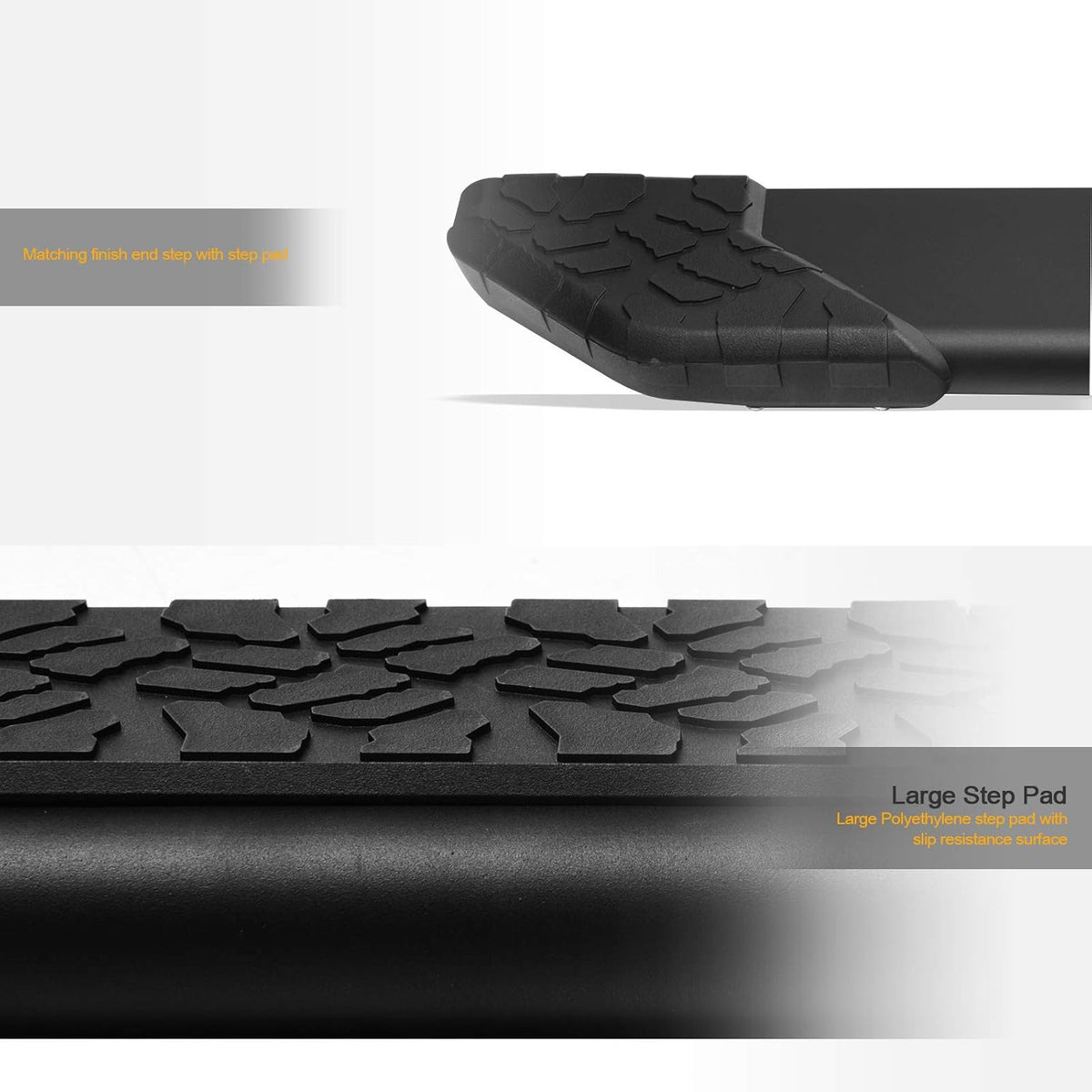 Matte Black Aluminum Running Boards J314543