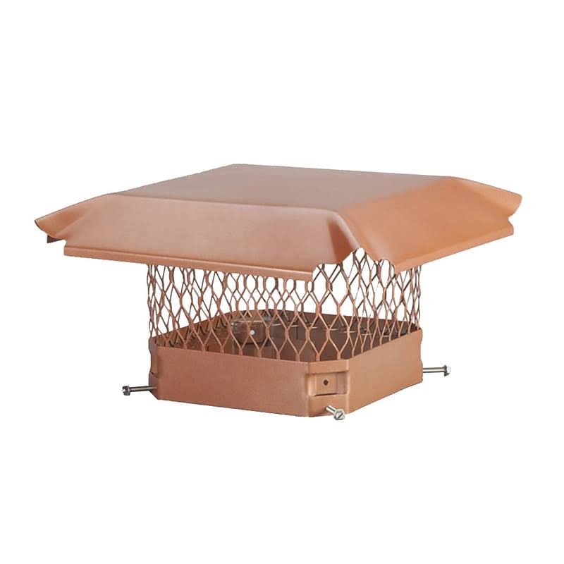 Copper Single Flue Chimney Cap Y8298