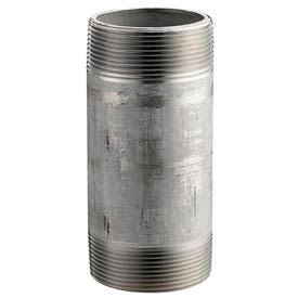 SS 304/304L Schedule 80 Seamless Extra Heavy Pipe Nipple 1x4-1/2 NPT Male T86241