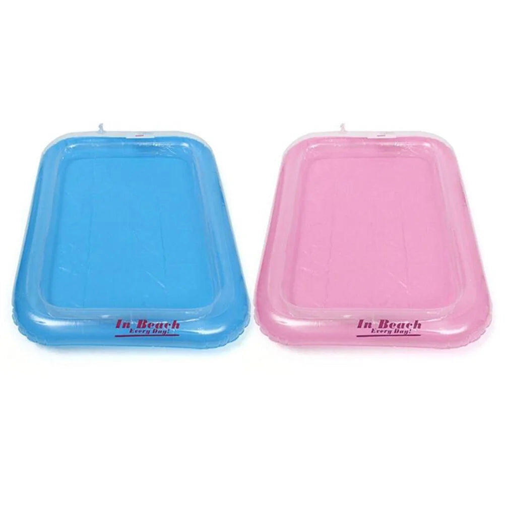 Pink Inflatable Sand Toy Tray Q2764