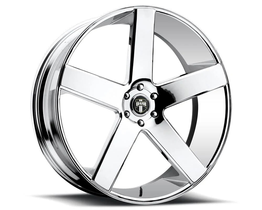 Chrome 1-Piece Cast Wheel 24x10 5x120 20mm S7223