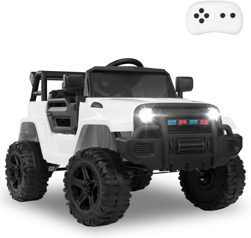 Pink 12V Battery Powered Ride on Truck with Remote Control R23727