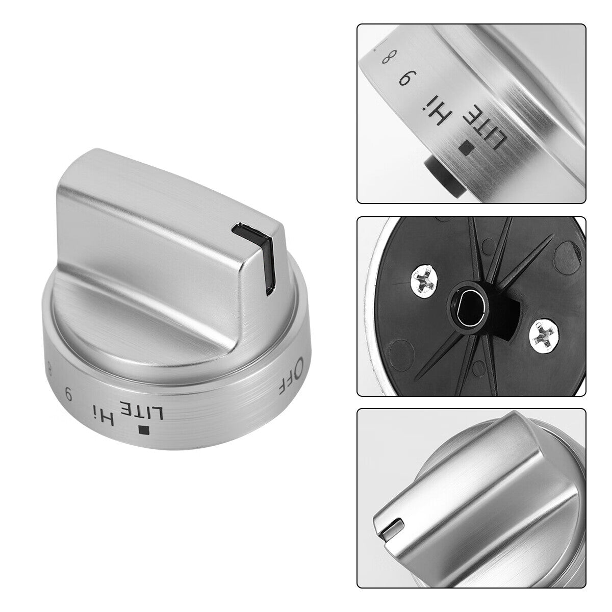 5Pcs Gas Stove Knob Replacement L6080