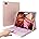 Black Leather Folio Keyboard Case for 12.9-inch iPad Pro N1523