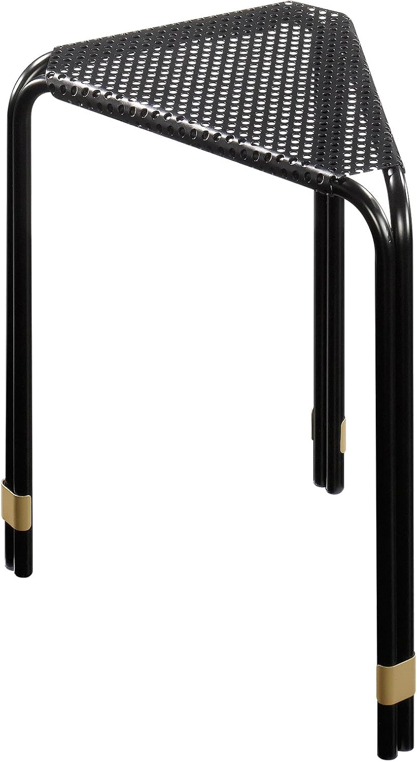 Triangular Side Table, Black finish C14052