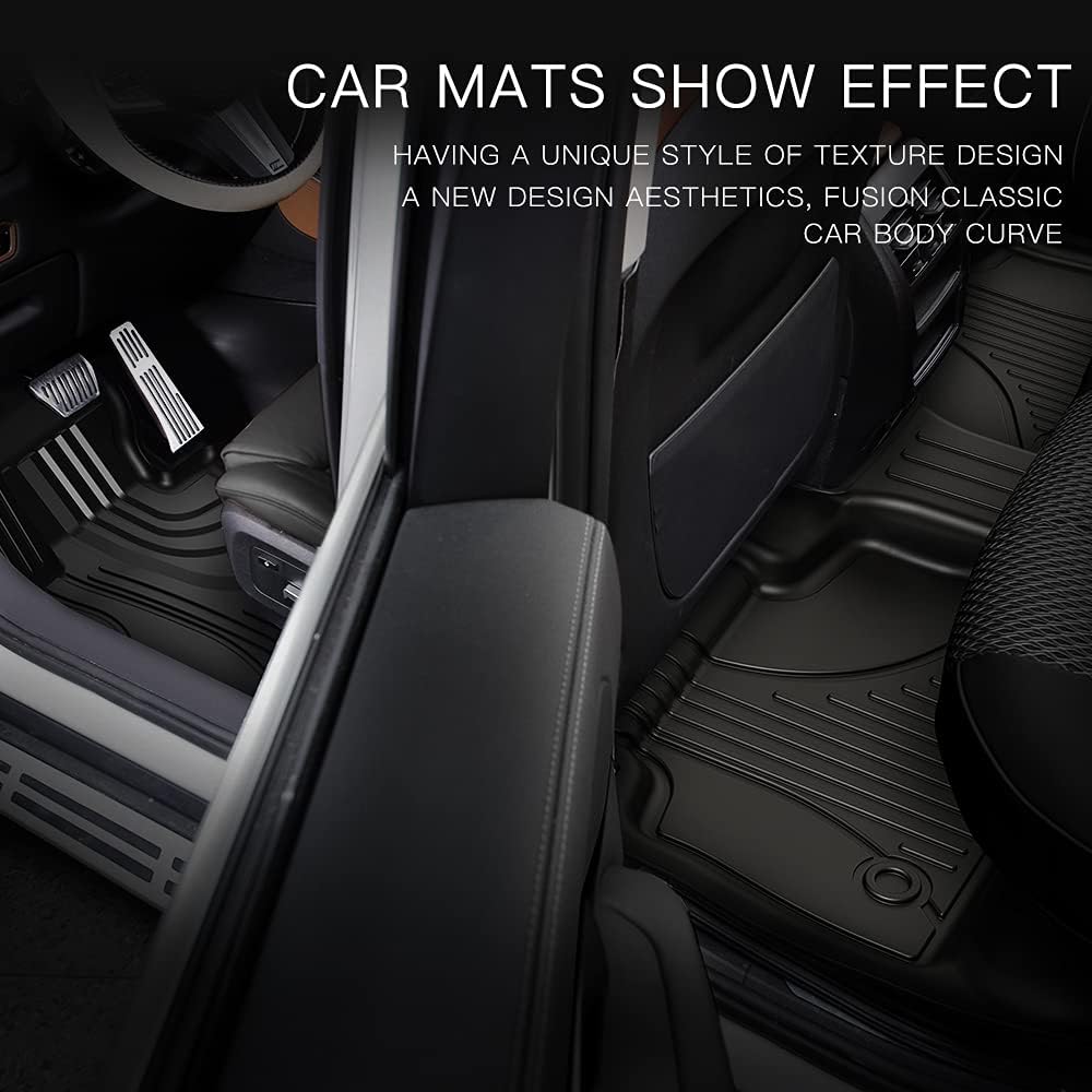 Black All Weather Floor Mats for Cadillac XT4 X975644