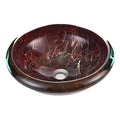Tempered Glass Handmade Vessel Sink W1907