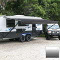 Black 20 Feet Vinyl RV Awning Replacement Canopy V613