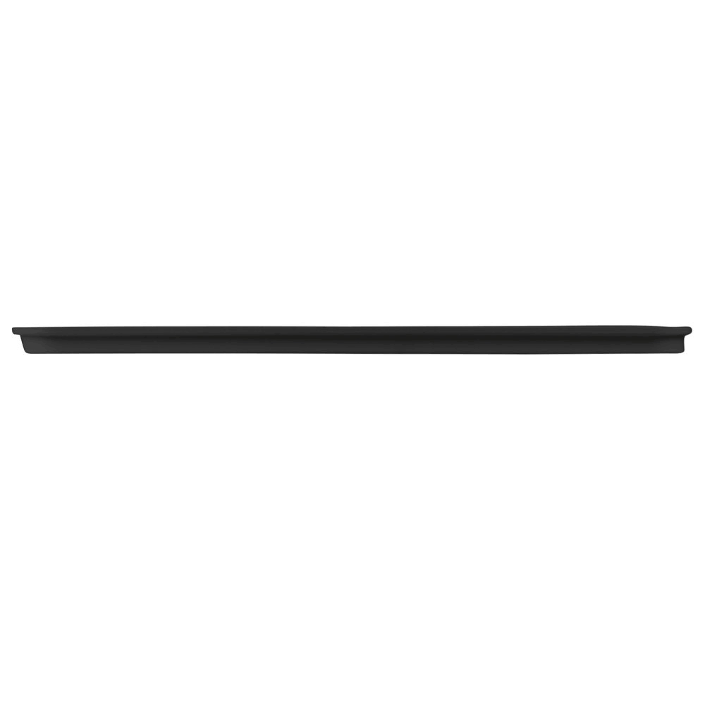 Black Glasteel Fiberglass Display Bakery Tray - 12/Case O135