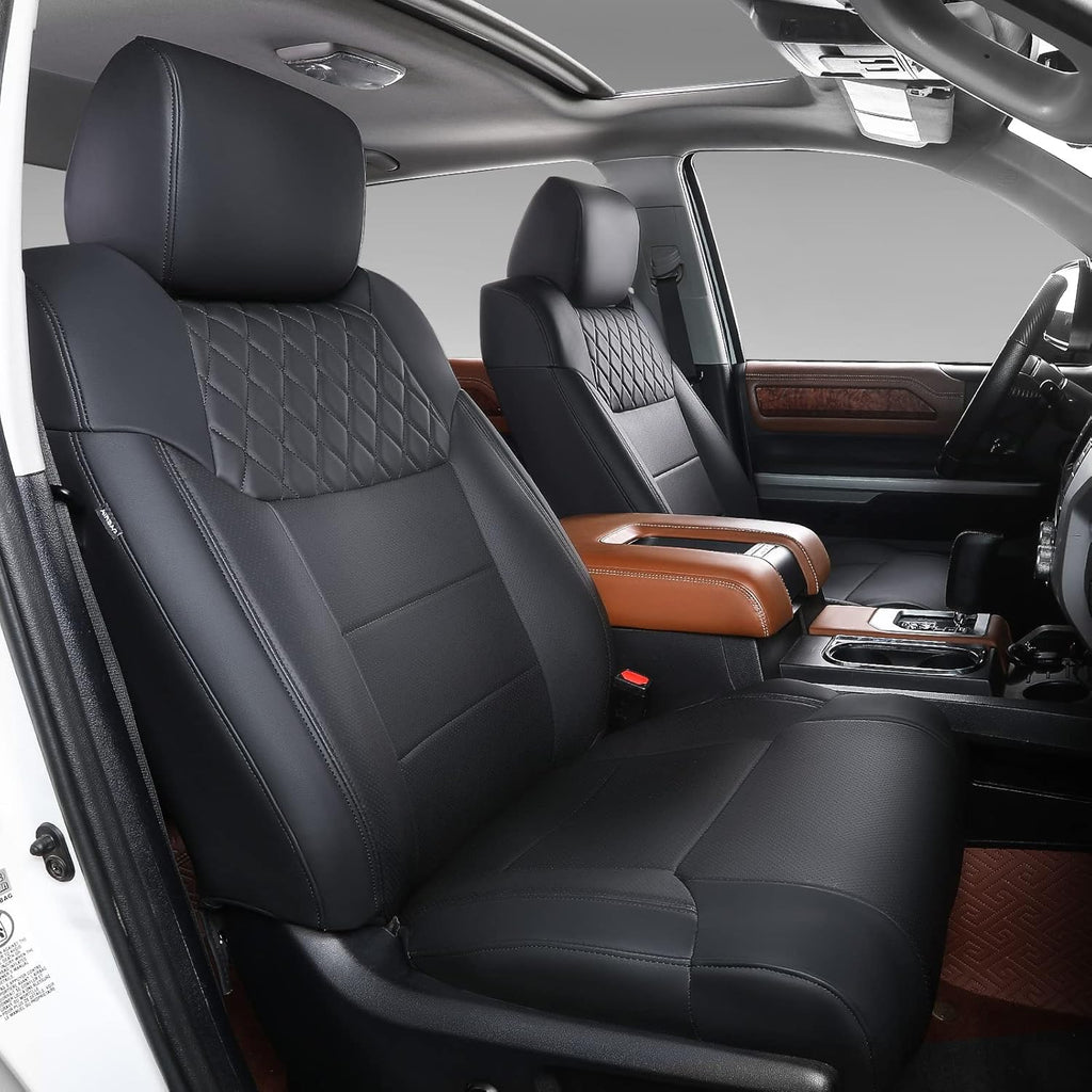 Black Full Set Car Seat Protectors F329