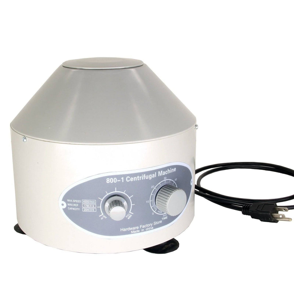 Desktop Electric Centrifuge Lab Timer 0-60min 0-4000 RPM 20ml x 6 Tube 110V F5118