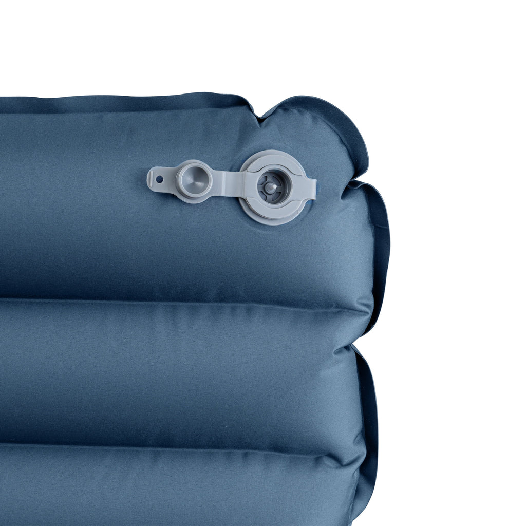 Adult Inflatable Camp Sleeping Pad - Blue, 78"L x 25"W x 3.5"H M7862