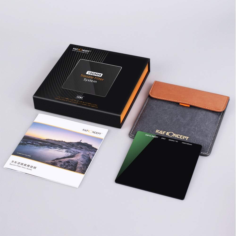 100mm ND64 Square Filter Neutral Density 6 Stop Optical Glass W313377