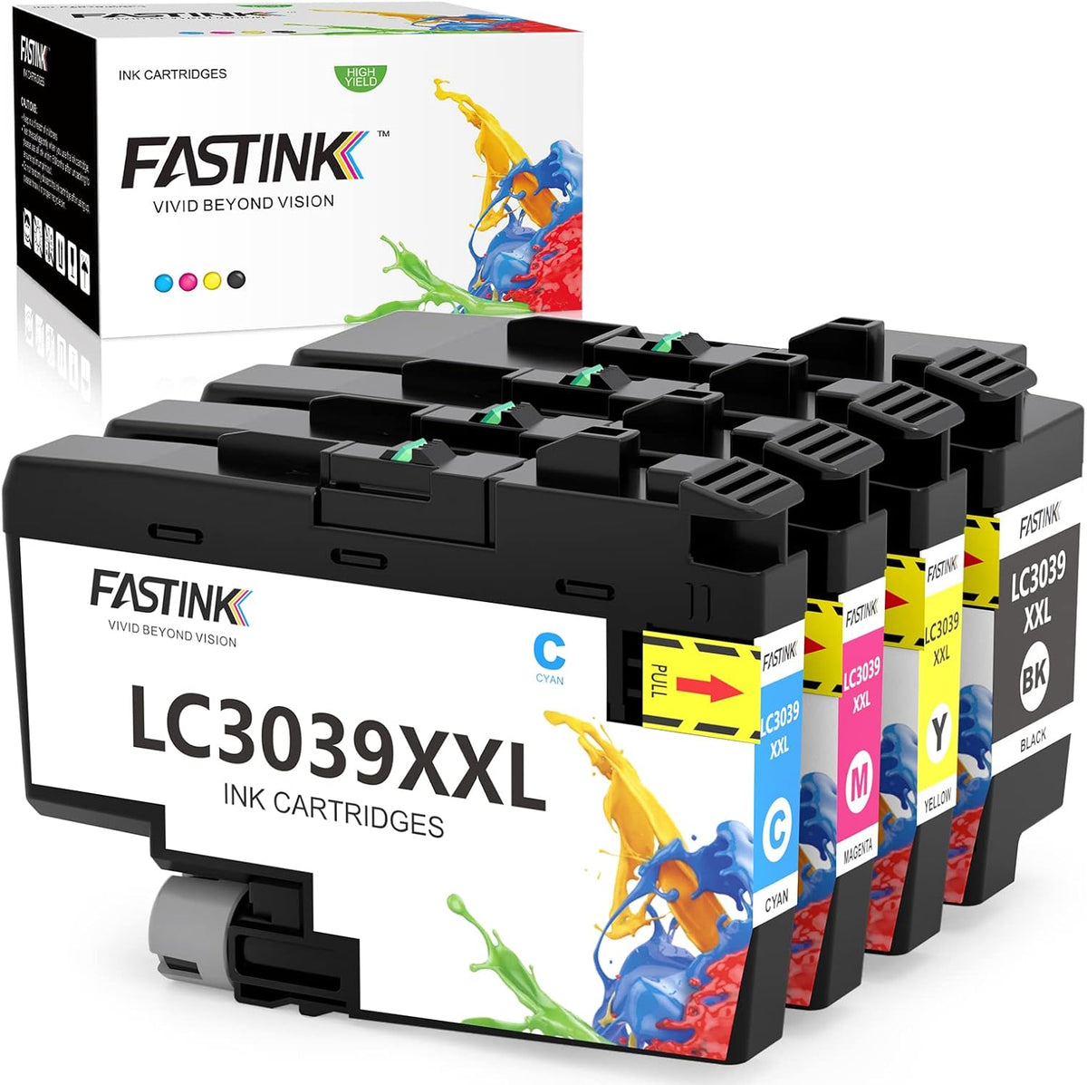 Compatible LC3039 Ink Cartridge 4 Pack BK/C/M/Y C547526