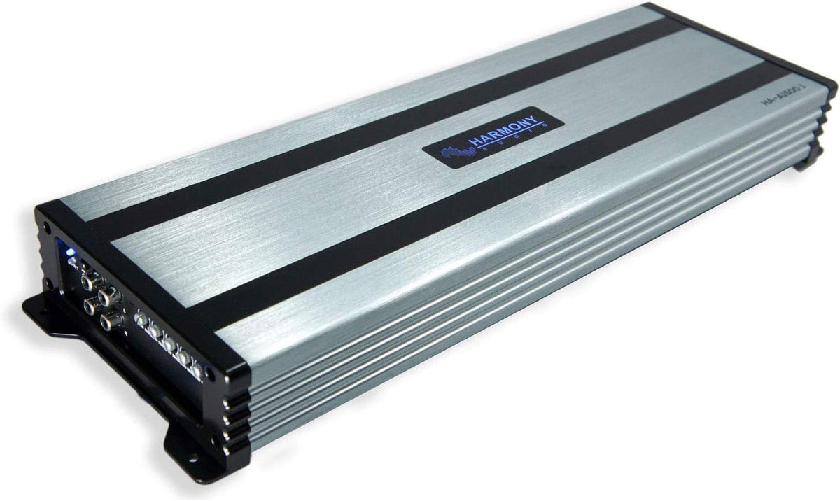 Dual 15 Kicker Bundle Car Stereo Sub Box Enclosure & Harmony Amp R769