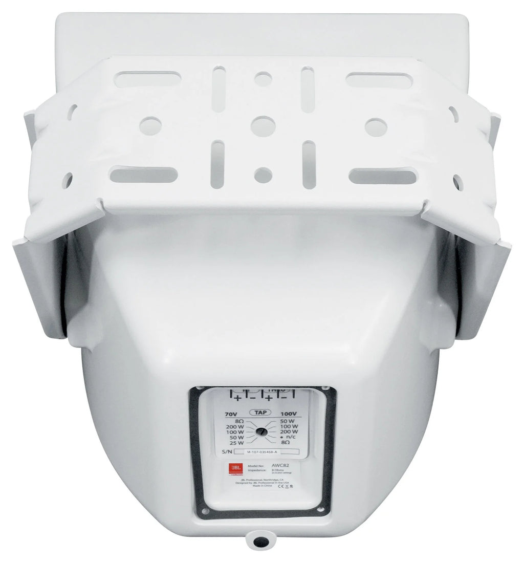8" White Indoor/Outdoor Surface Mount Speakers W88442