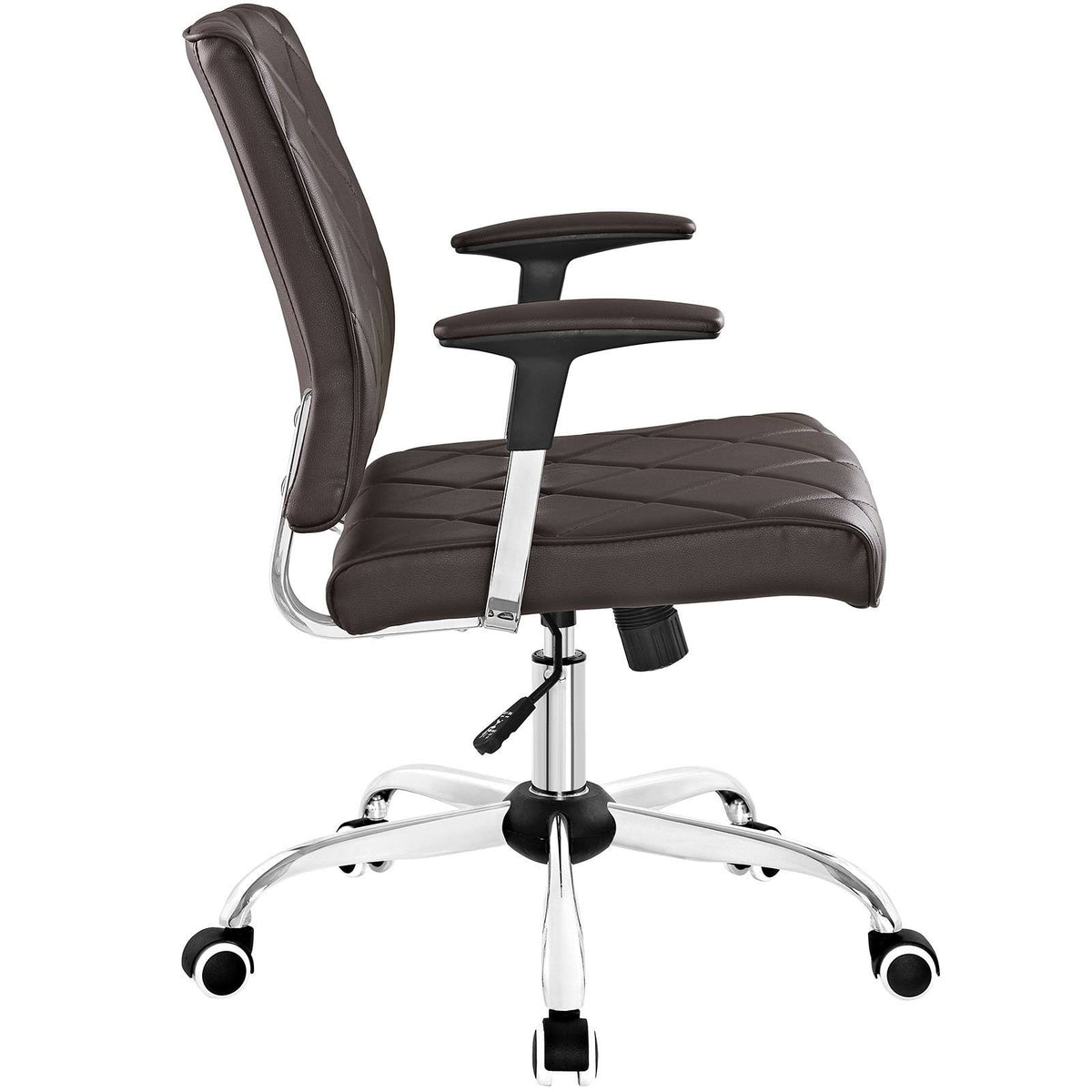 Brown Vinyl Office Chair C2769