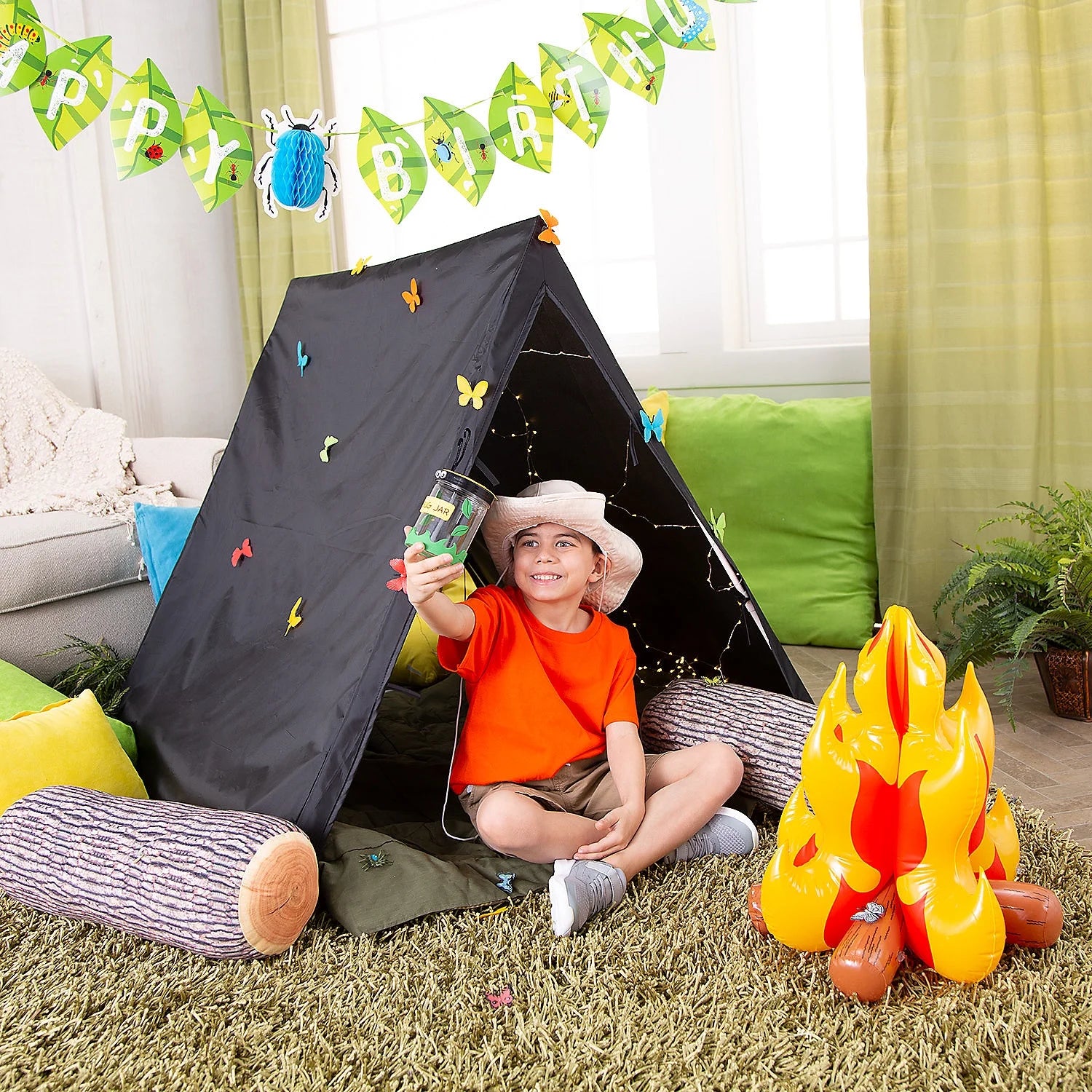 Black Sleepover Tent Q72181