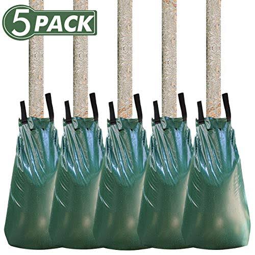 Tree Watering Bag 20 Gallon with Heavy Duty Zipper PVC Slow Release Drippers B516