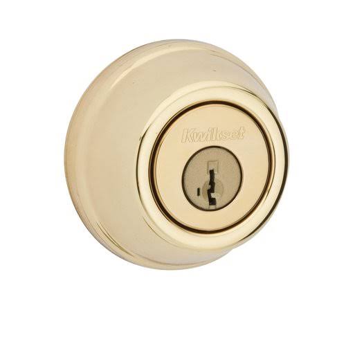 Satin Chrome Double Cylinder Deadbolt T2295