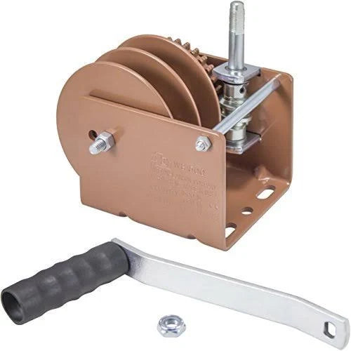Worm Gear Winch with Split Reel, 1500 lb. Load Capacity J4948