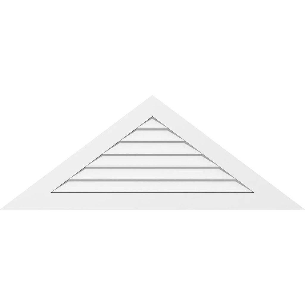 Triangle Surface Mount PVC Gable Vent W933