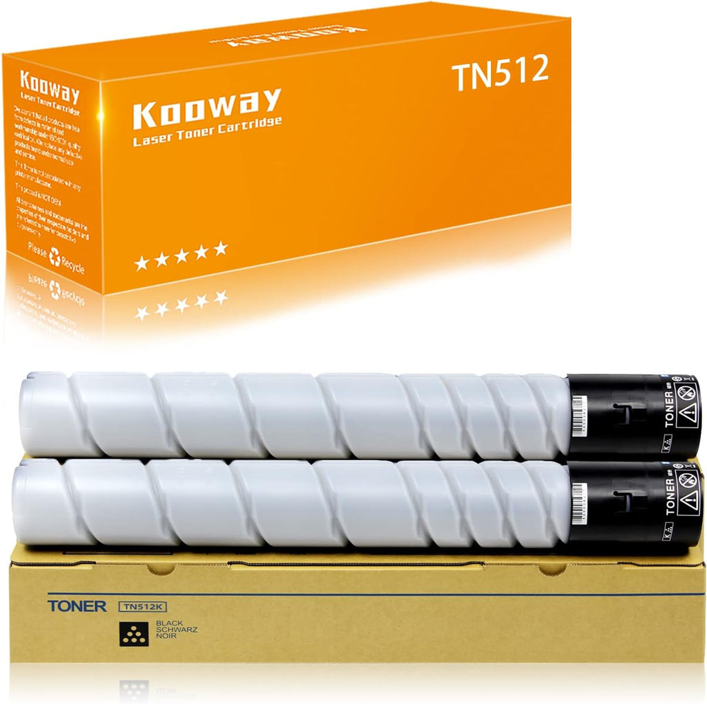 TN512 Black Toner Cartridge 2 Pack S191