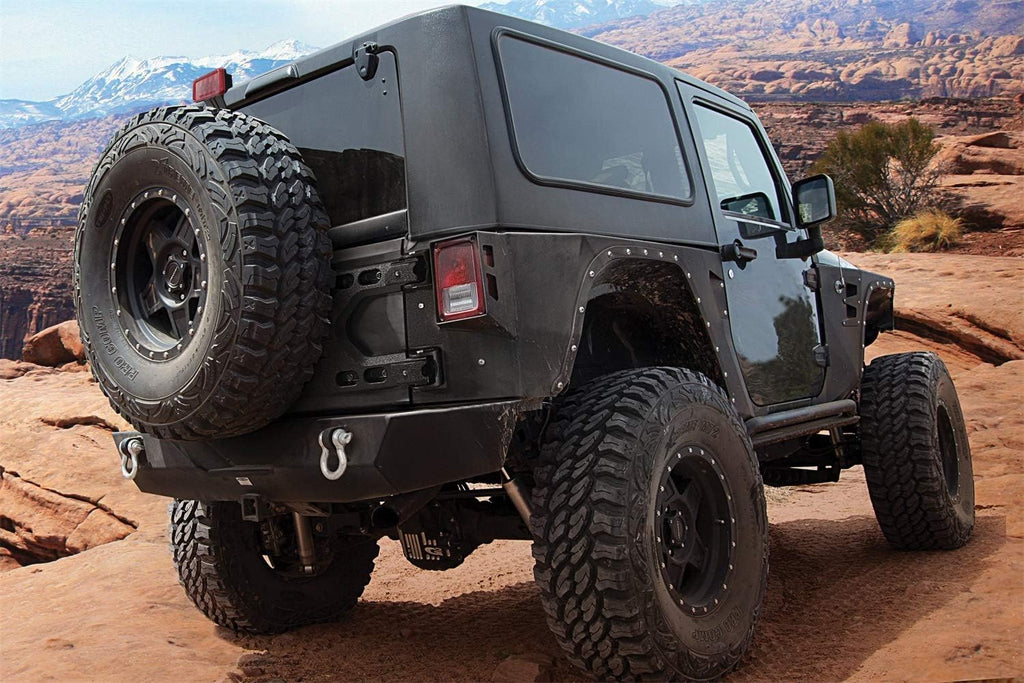 Black Oversize Tire Carrier K963