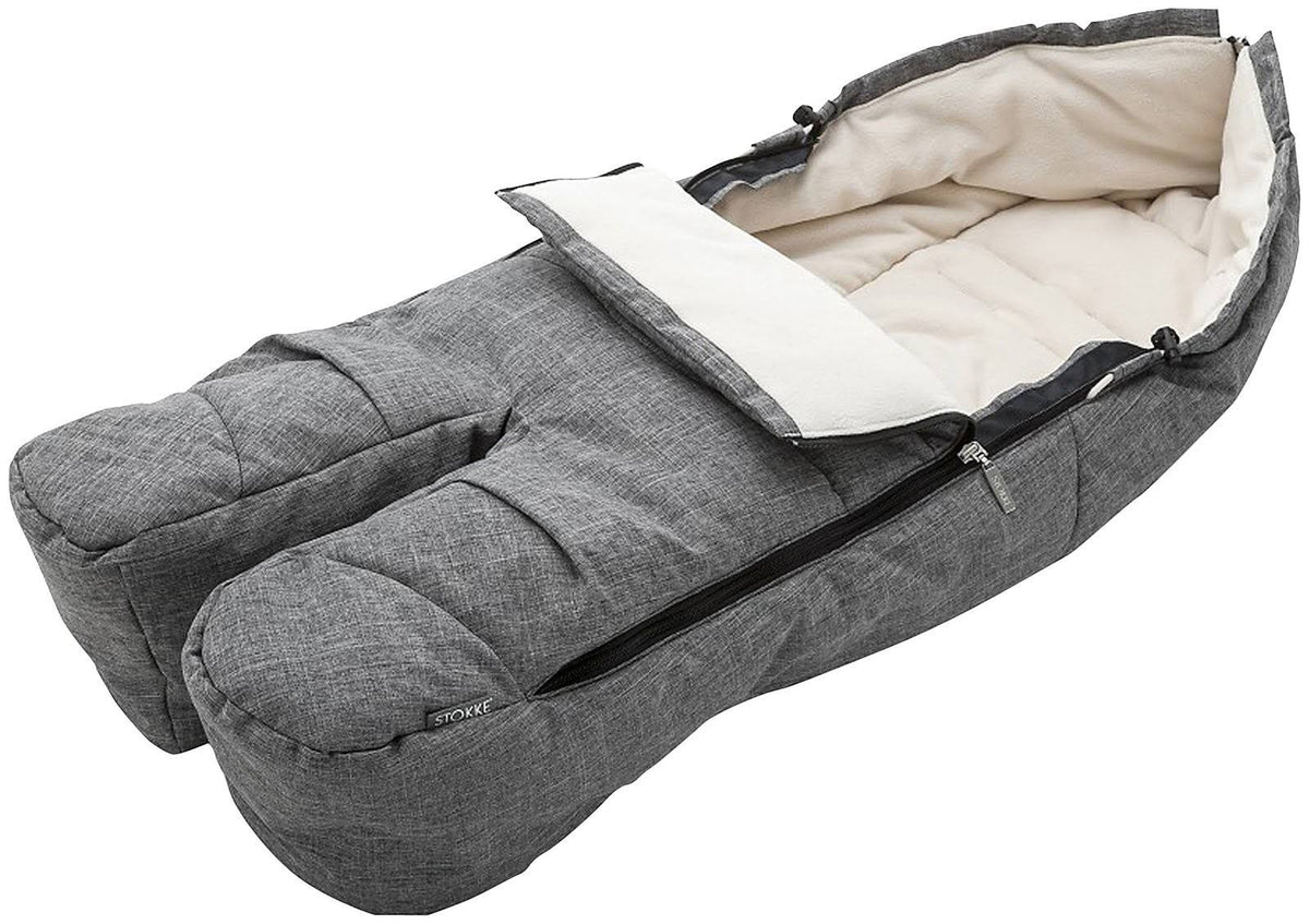 Black Melange Footmuff N82011