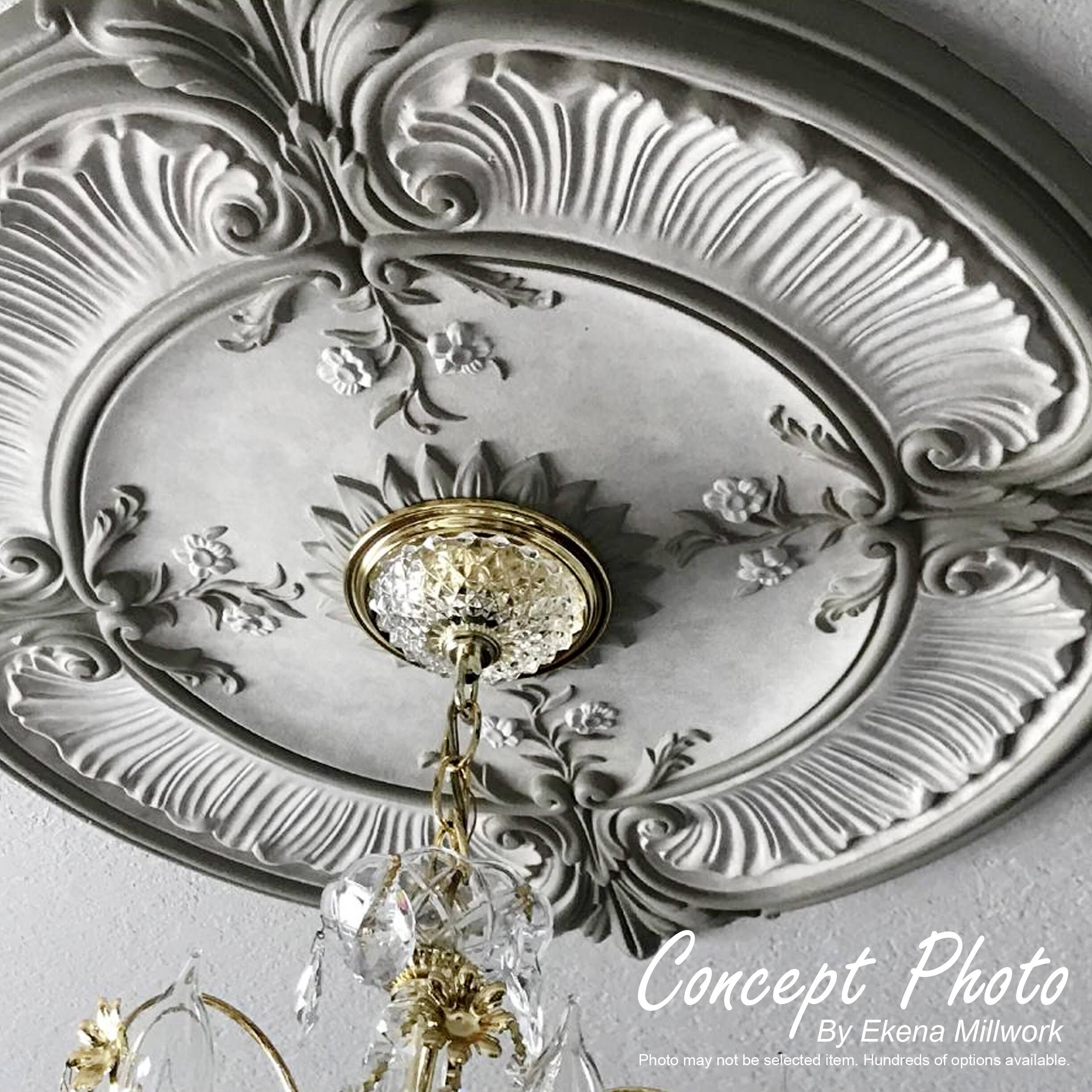 23 3/8x22OD x 3 5/8x22ID x 2 1/2x22P Ceiling Medallion U227232