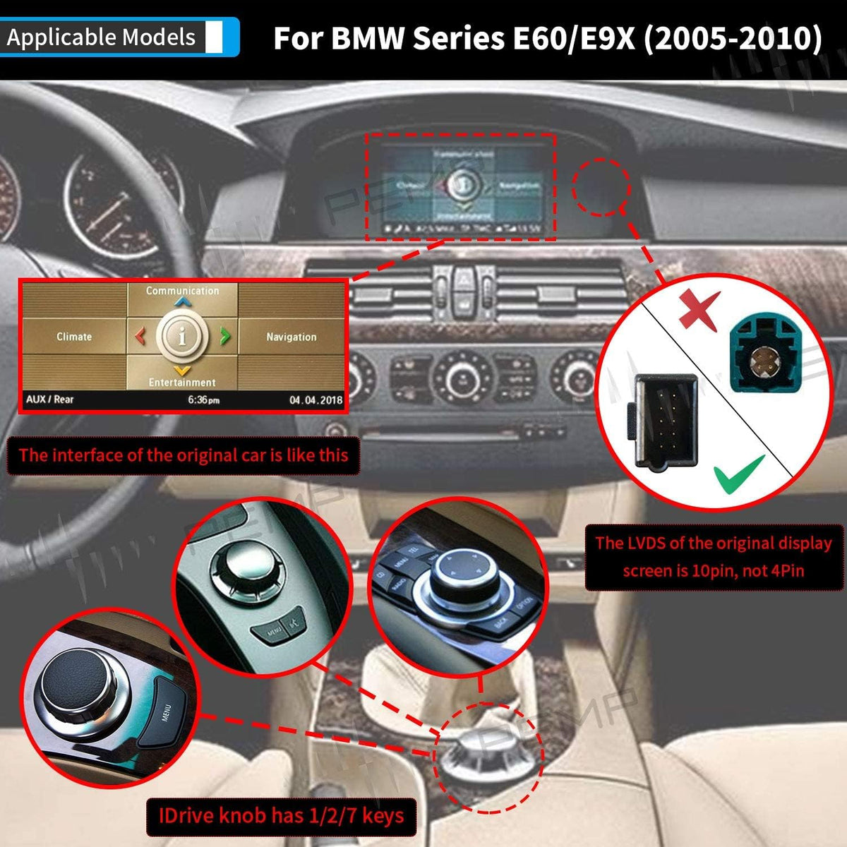 8.8 inch IPS Screen Android 10 Qualcomm 8-core 4+64G Carplay Head Unit T61467