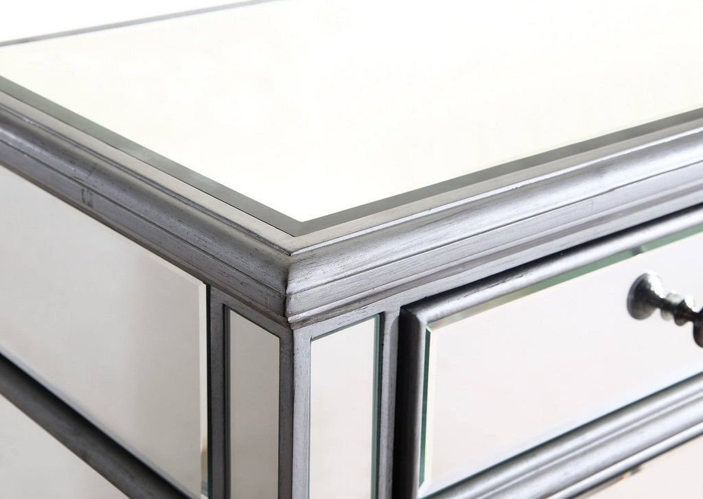 Silver 1 Door Cabinet V37712